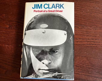 1968 Biography - Jim Clark: Portrait of a Great Driver, by Graham Gauld, first American edition