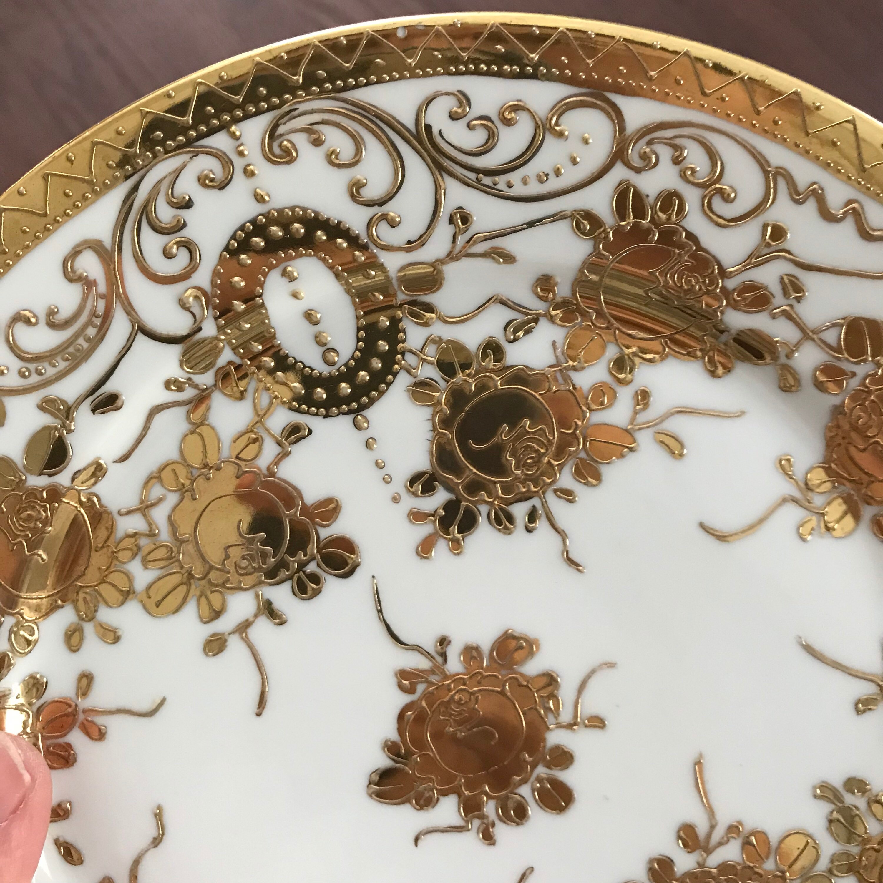 Unusual and Beautiful Handpainted Mikado Extra Decorative Etsy