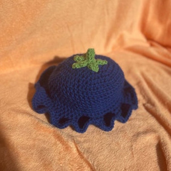 Blueberry Bucket Hat Crochet Pattern - Etsy