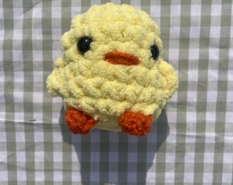 Crochet Baby Chick Plushie