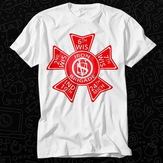 Iron Brigade Shirt Us Civil War T-Shirt Iron Brigade Shirt Us Civil War T-Shirt