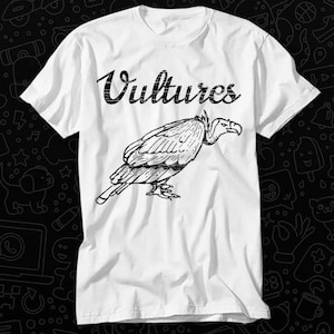Vultures New Wave Punk Rock T Shirt Gift For Womens Mens Unisex Top Adult Tee Vintage Music Best Movie OZ394