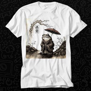 Japonês sapo & estrela matsumoto hoji dia chuvoso cartaz t camisa presente unissex topo adulto t música vintage melhor filme oz473