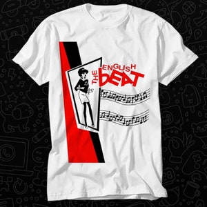 The English Beat Songs Poster Cover LP T Shirt Gift For Womens Mens Unisex Top Adult Tee Vintage Music Best Movie OZ466