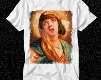 pulp fiction virgin mary shirt