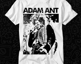 Vtg 1981 Adam and the Ants Raglan Jersey Style T-shirt XS 80s New