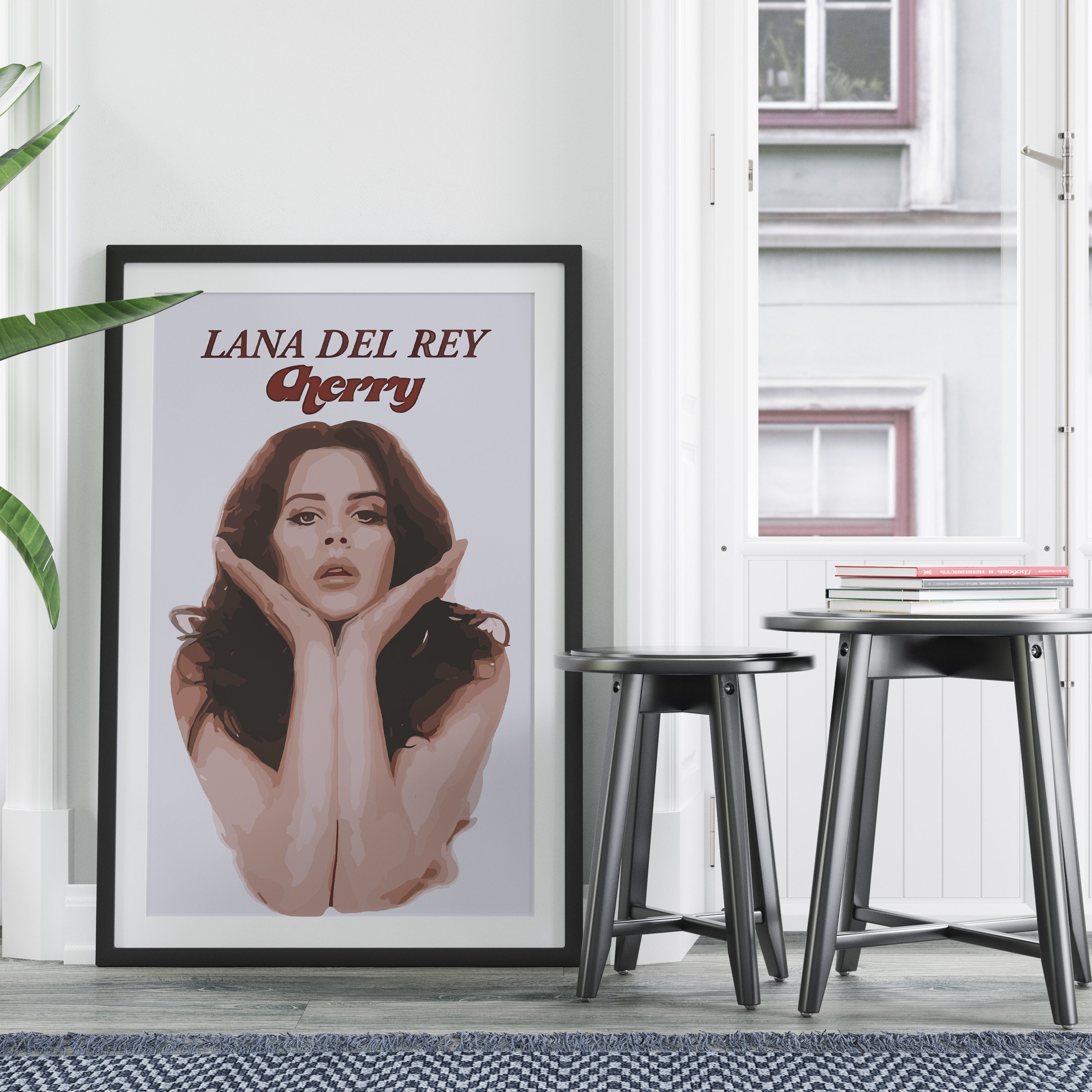 Poster vintage Lana Del Rey per decorazioni in Italy