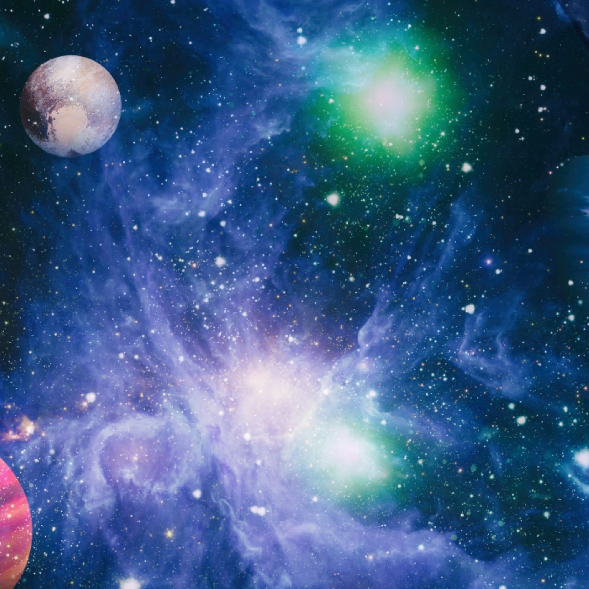 4 Pack Space Theme Zoom Backgrounds Etsy Australia
