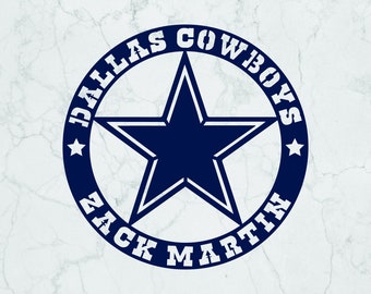 Dallas Cowboys Metal Sign | Man Cave Wall Decor