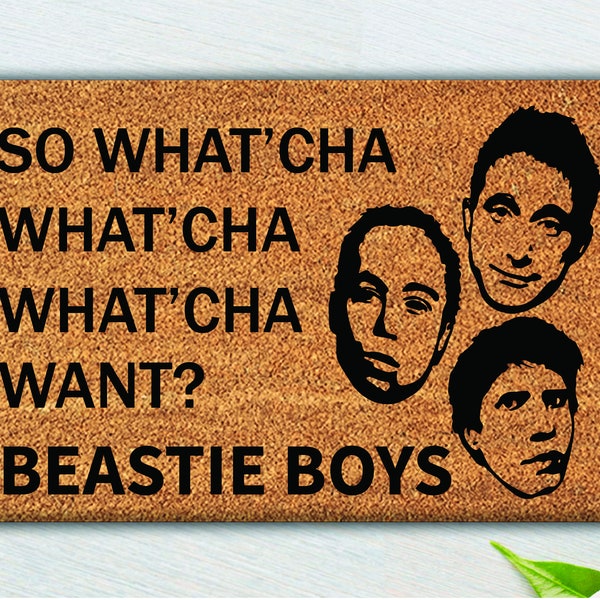 Whatcha Want Doormat Etsy