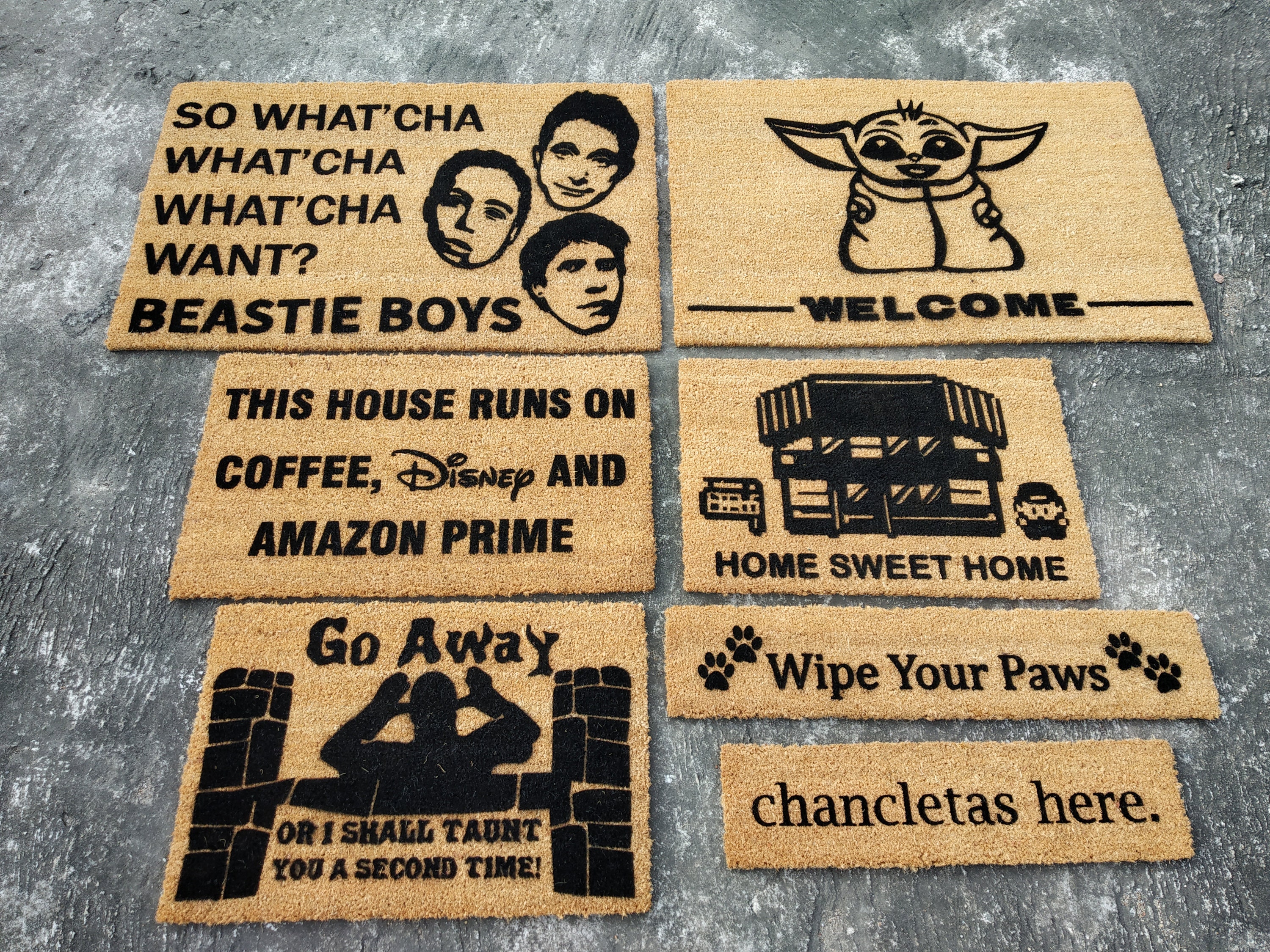 Discover KuttyArts Oh, Hi Mark Tommy Wiseau Doormat - Funny Doormat