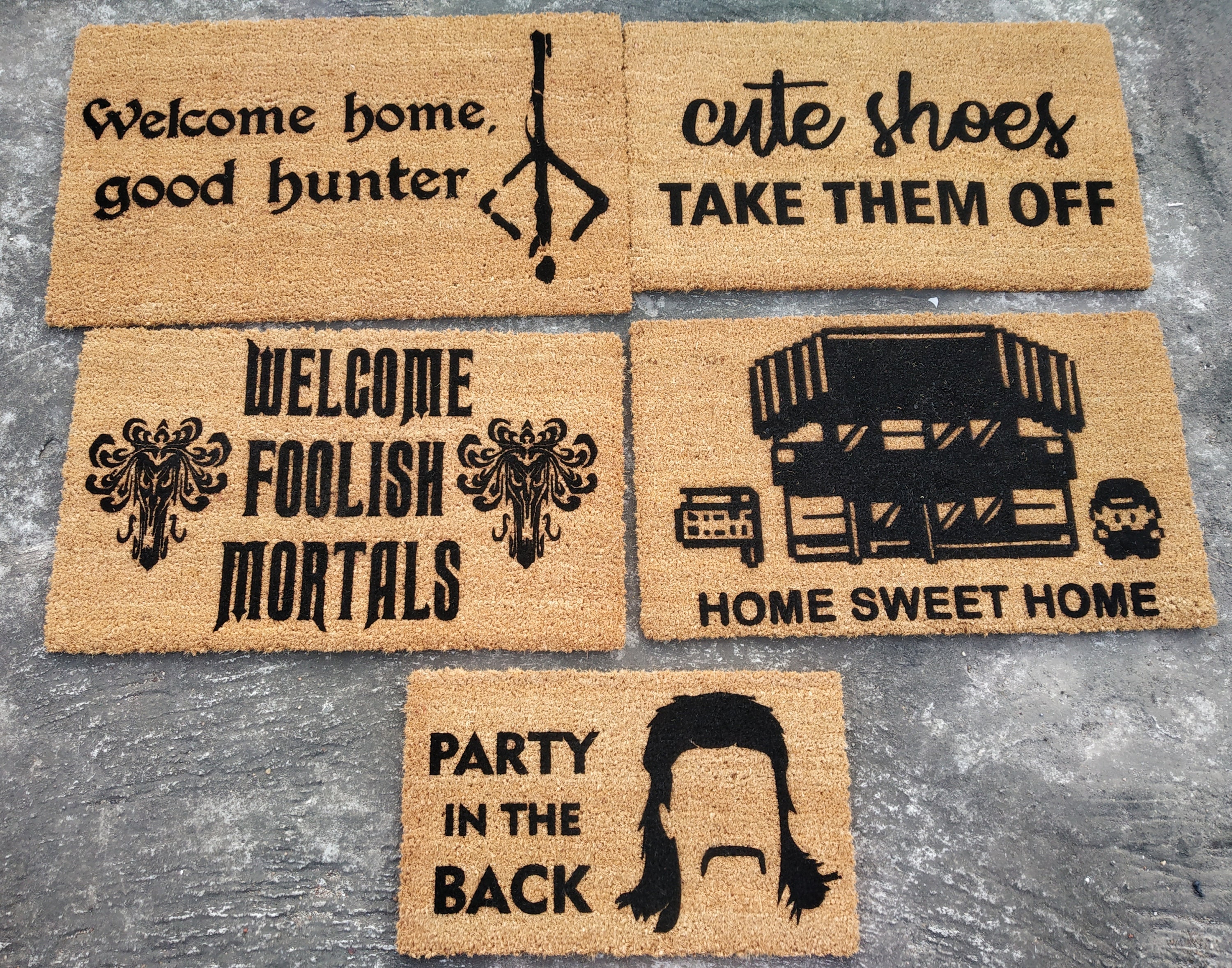 Discover KuttyArts Oh, Hi Mark Tommy Wiseau Doormat - Funny Doormat