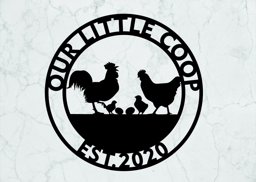Kuttyarts Custom Hen House Sign Hen House Coop Sign Our Etsy