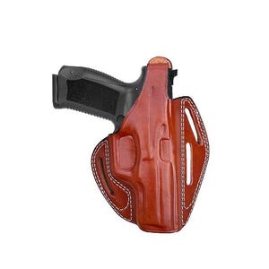 Leather Belt Holster Fits Browning HP, Browning 1911