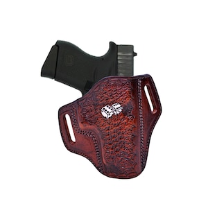 Custom Leather Holster: Colt 1911 & Defender, OWB Belt Carry