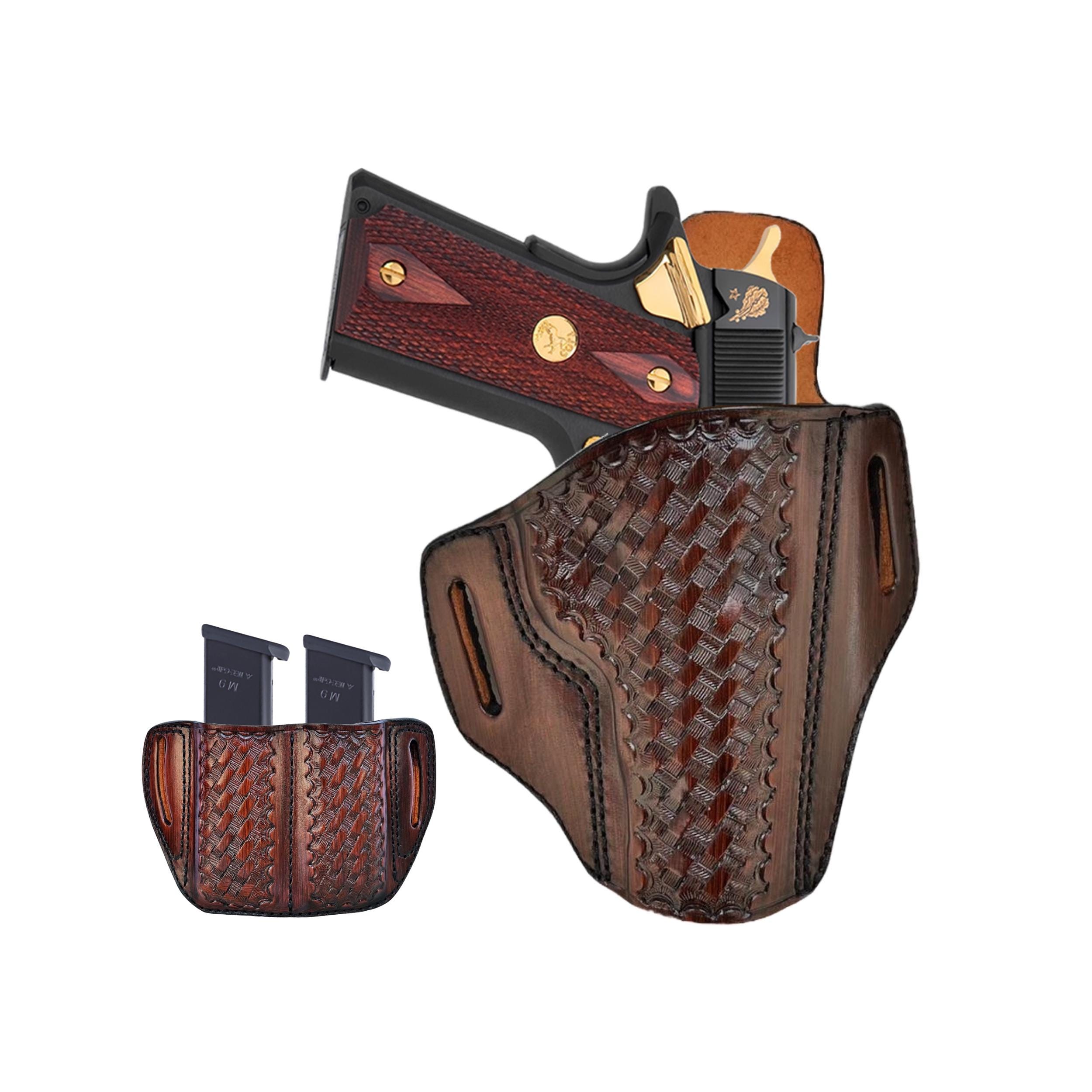 Dutyman Basketweave Double Magazine Pouch as pictured