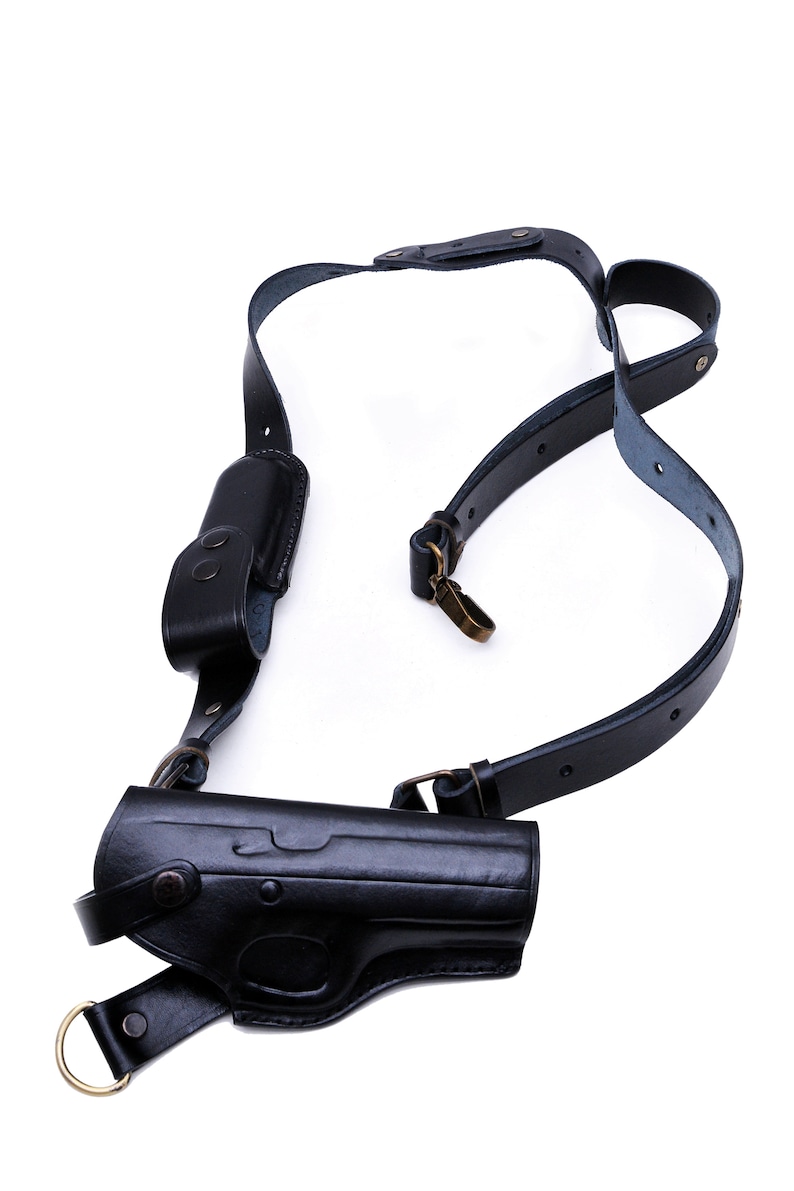 1911 Leather Chest Holster Kimber Colt S&W Remington Etsy