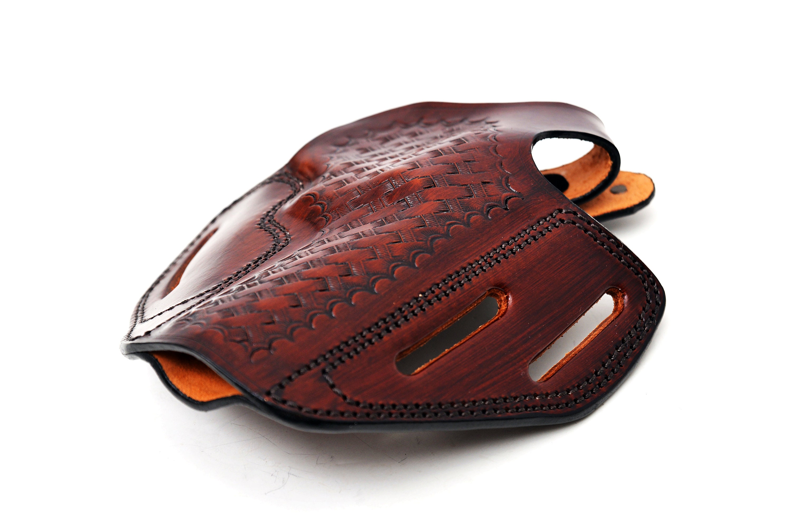 Leather Holster Fits Taurus 856 Defender Taurus Models 605 Etsy