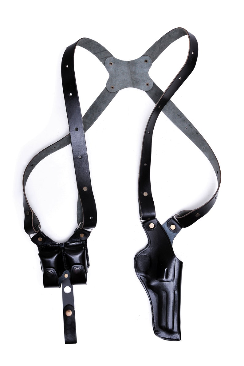 Leather Shoulder Holster Fits Colt Python 357 Mag. Colt King Etsy