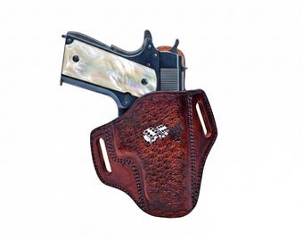 Paddle Leather Holster: Sig Sauer P226 P229 P320 P365, 1911