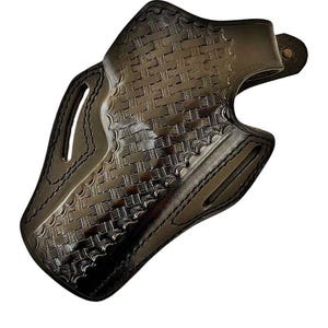 Étui en cuir pour Ruger GP100, SP101 357 Mag - natté image 10