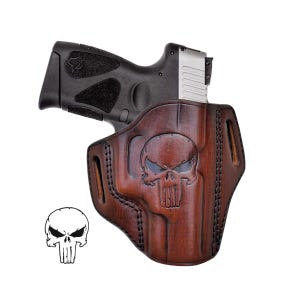 Handmade Leather OWB Holster: Taurus G2S, G2C, G3C - Custom Fit