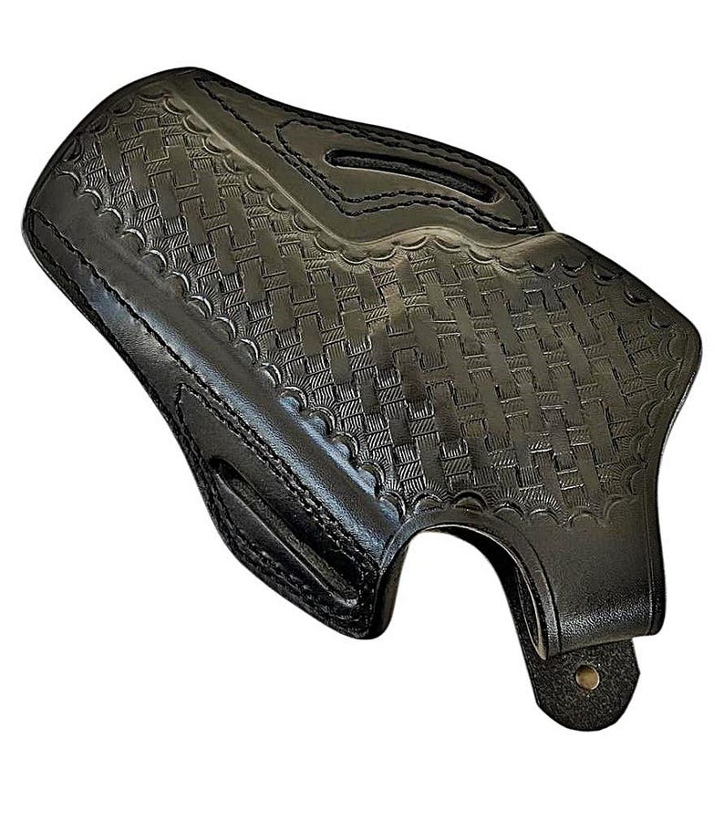 Étui en cuir pour Ruger GP100, SP101 357 Mag - natté image 11