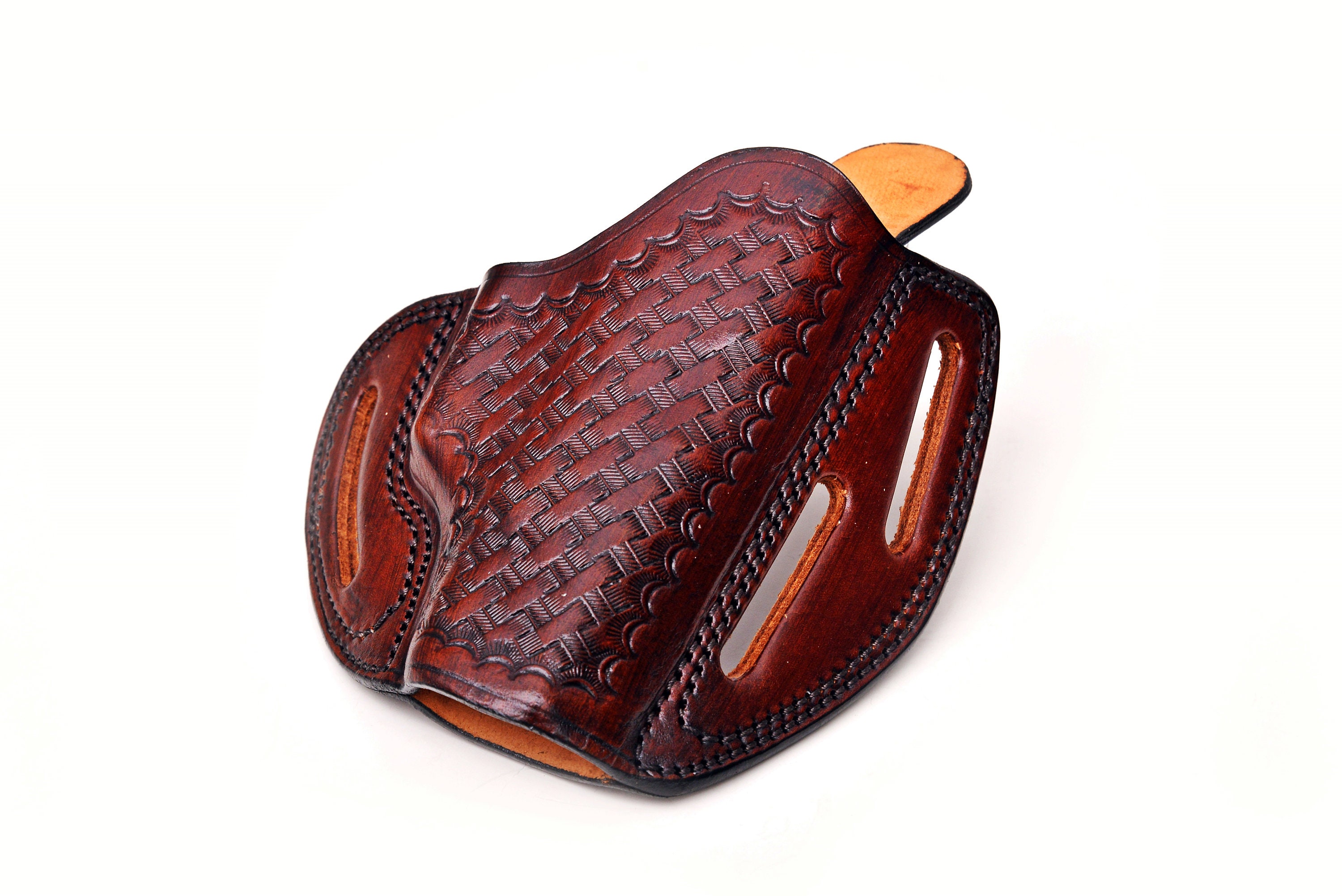 Fondina Pelle Tripla Sicura Sp1 3 - Fondine Per Armi - Divisa Militare - Foto 5