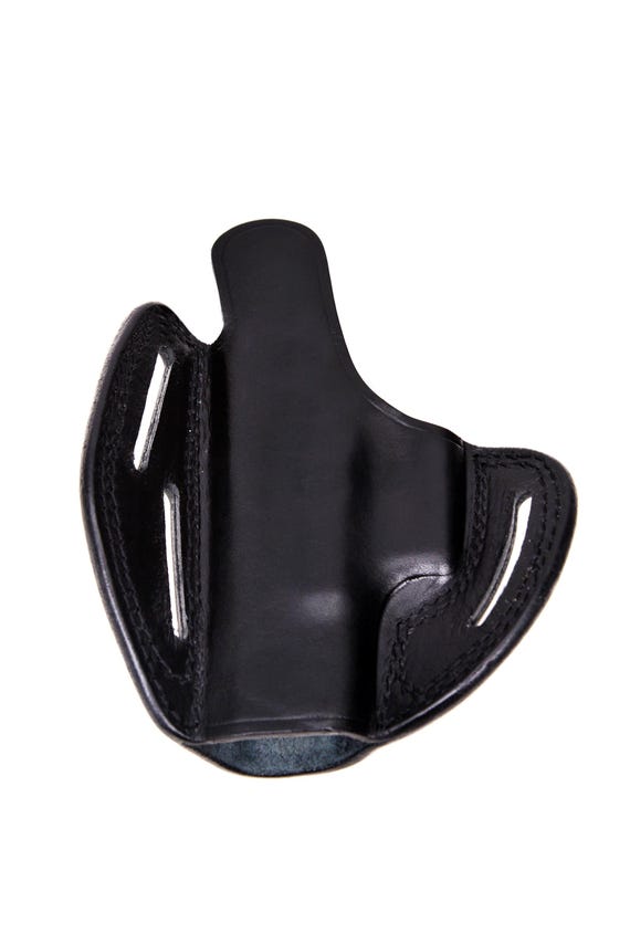 ルガー LCP 380 オート用レザーホルスター、プレミアムレザー、3