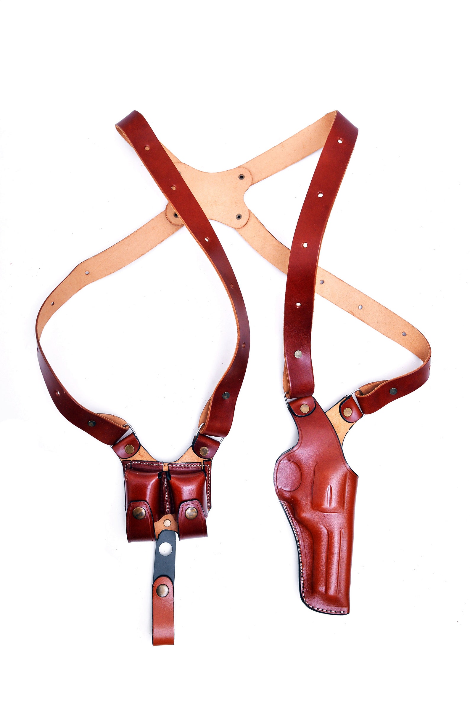 Leather Shoulder Holster Fits Colt Python 357 Mag. Colt King Etsy