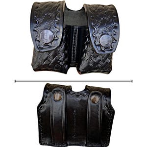 Étui en cuir pour Ruger GP100, SP101 357 Mag - natté image 12