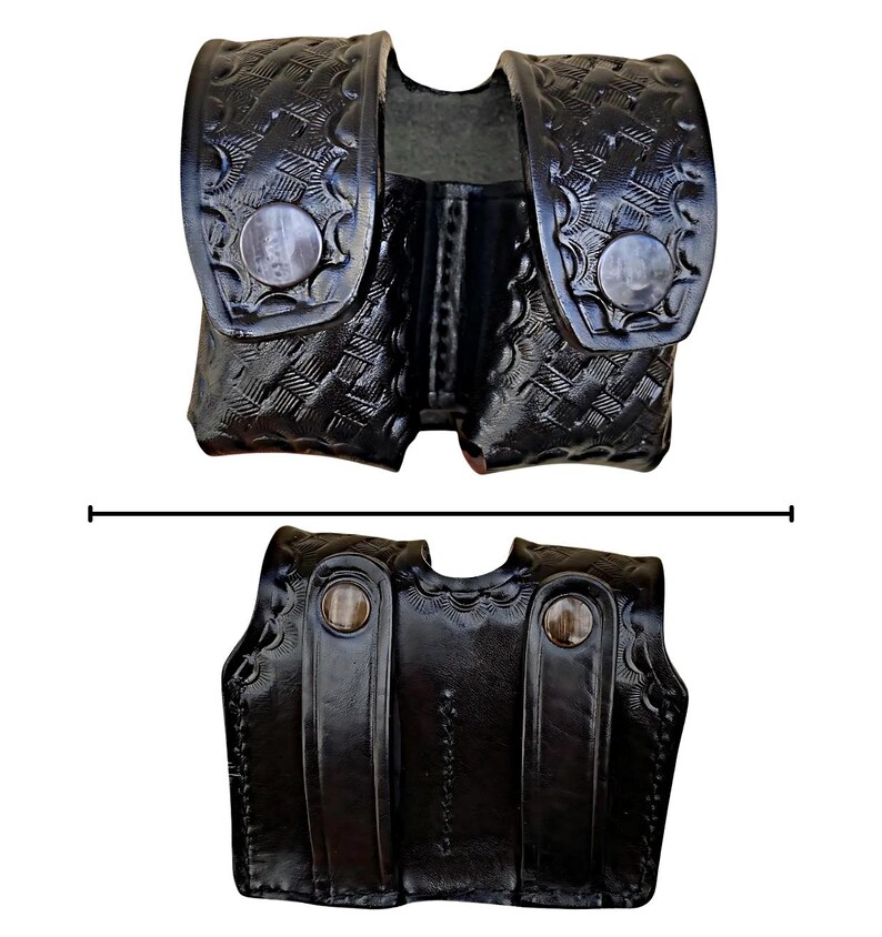 Étui en cuir pour Ruger GP100, SP101 357 Mag - natté image 12