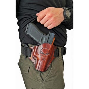 Funda de cuero OWB hecha a mano para Taurus G2S, G2C, G3C - Ajuste personalizado