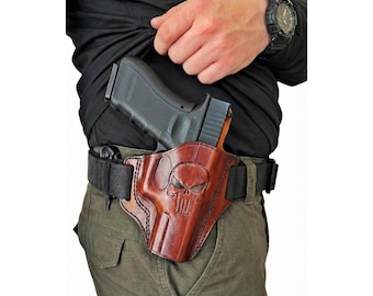 Handmade Leather OWB Holster Taurus G2S, G2C, G3C - Custom Fit