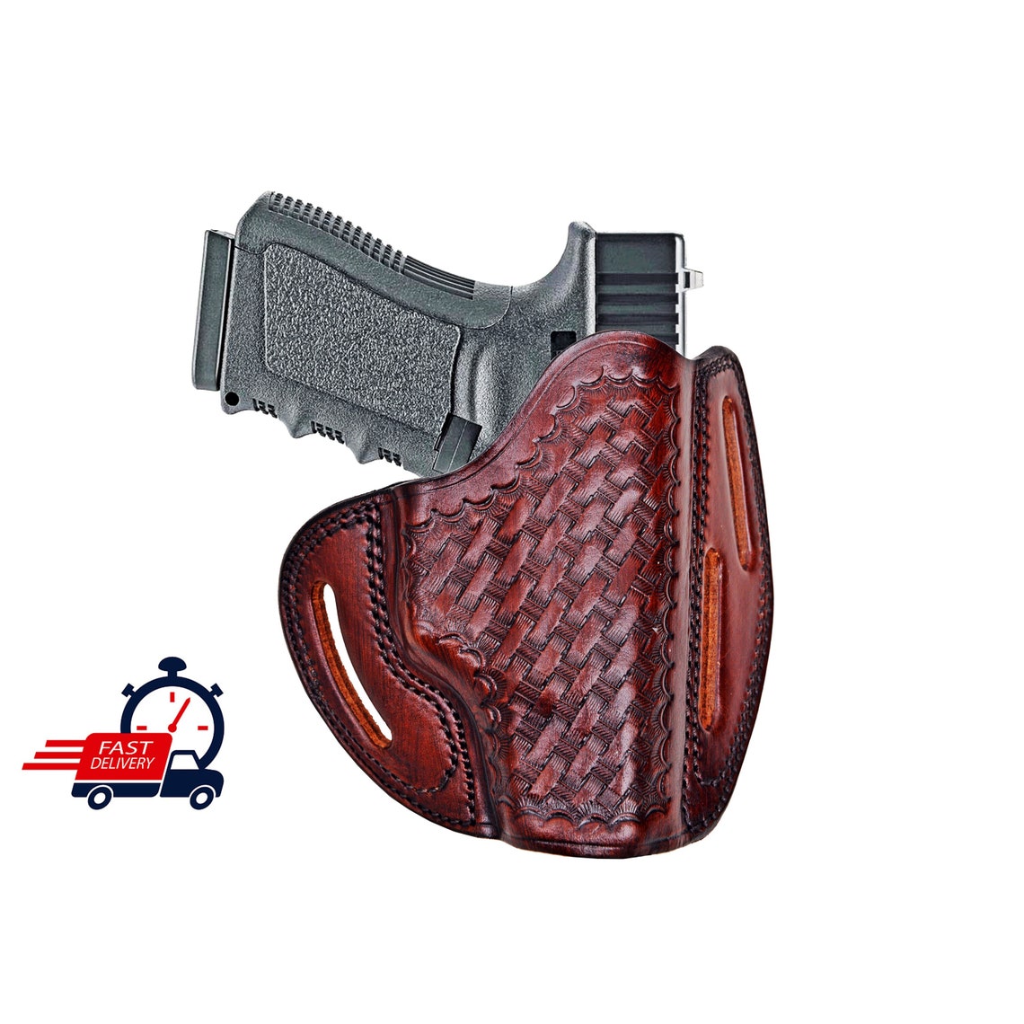 Leather OWB Holster Fits Taurus G2SG2CG3C92 Genuine Etsy