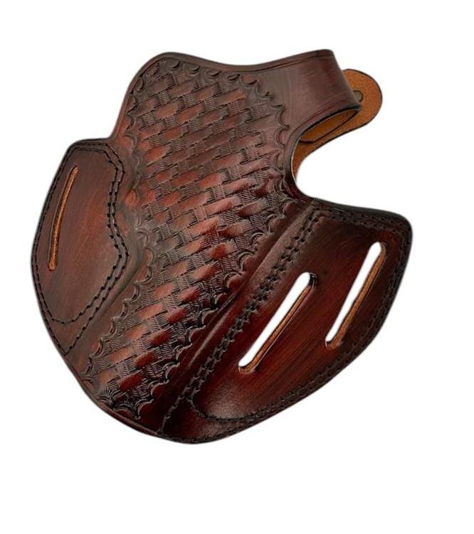 Étui En Cuir Pour Revolver Colt Python/King Cobra .357 Magnum - Holster Ceinture Droitier