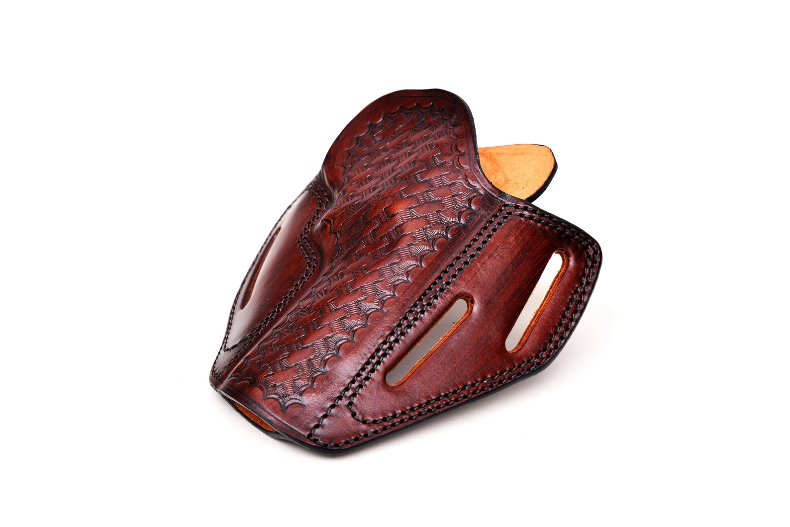 Leather Holster Fits Taurus 856 Defender Taurus Models 605 Etsy