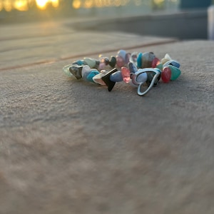 Crystal Chip Bracelet