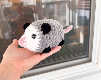 Crochet Opossum Plushie