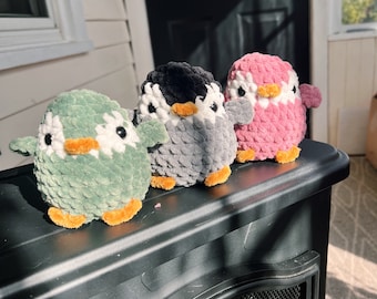 Crochet Penguin Plushie