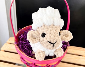 Crochet Sheep Plushie