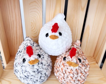 Crochet Chicken Plushie