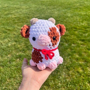 Crochet Cow Plushie