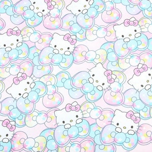 Hello Kitty Fabric Cat Lucky Kitty Fabric Cartoon Fabric Cotton Fabric By The 45cm