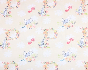 Peter Rabbit Fabric Beatrix Potter Fabric Cartoon Rabbit Fabric Cotton Fabric By The Half Yard