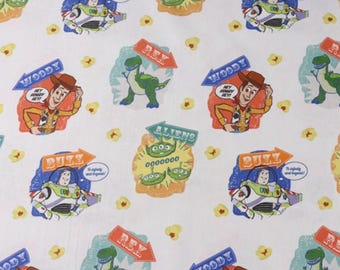 Toy Story Fabric Cotton Fabric Cartoon Fabric Cotton Fabric By The Half Yard