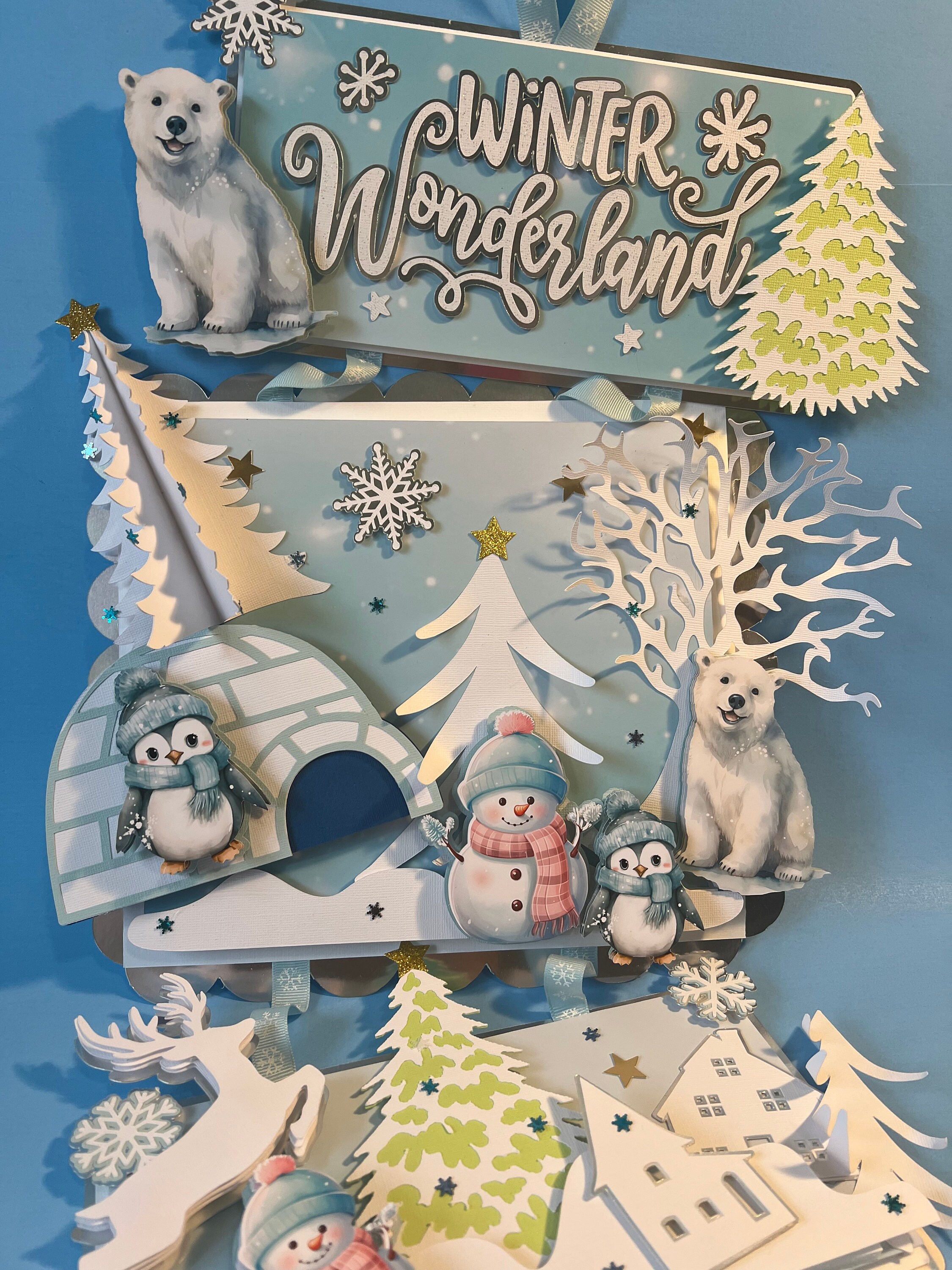 Party Winter Wonderland Door Sign, Winter Wonderland Party Decoration