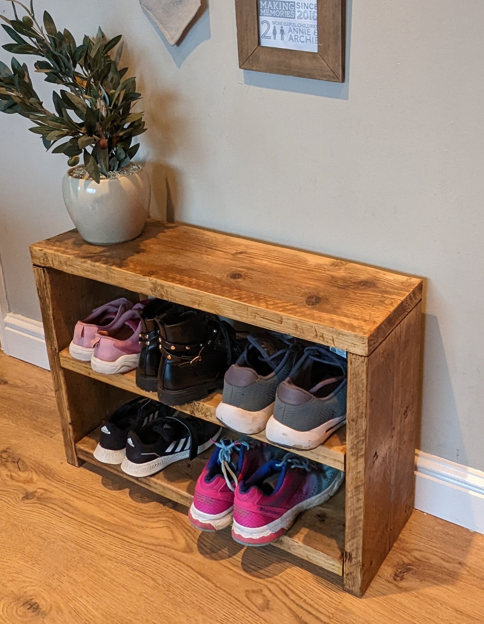 Diy Pallet Shoe Rack Bench Rack Ideas Diy Shelves For Shoes Shoe