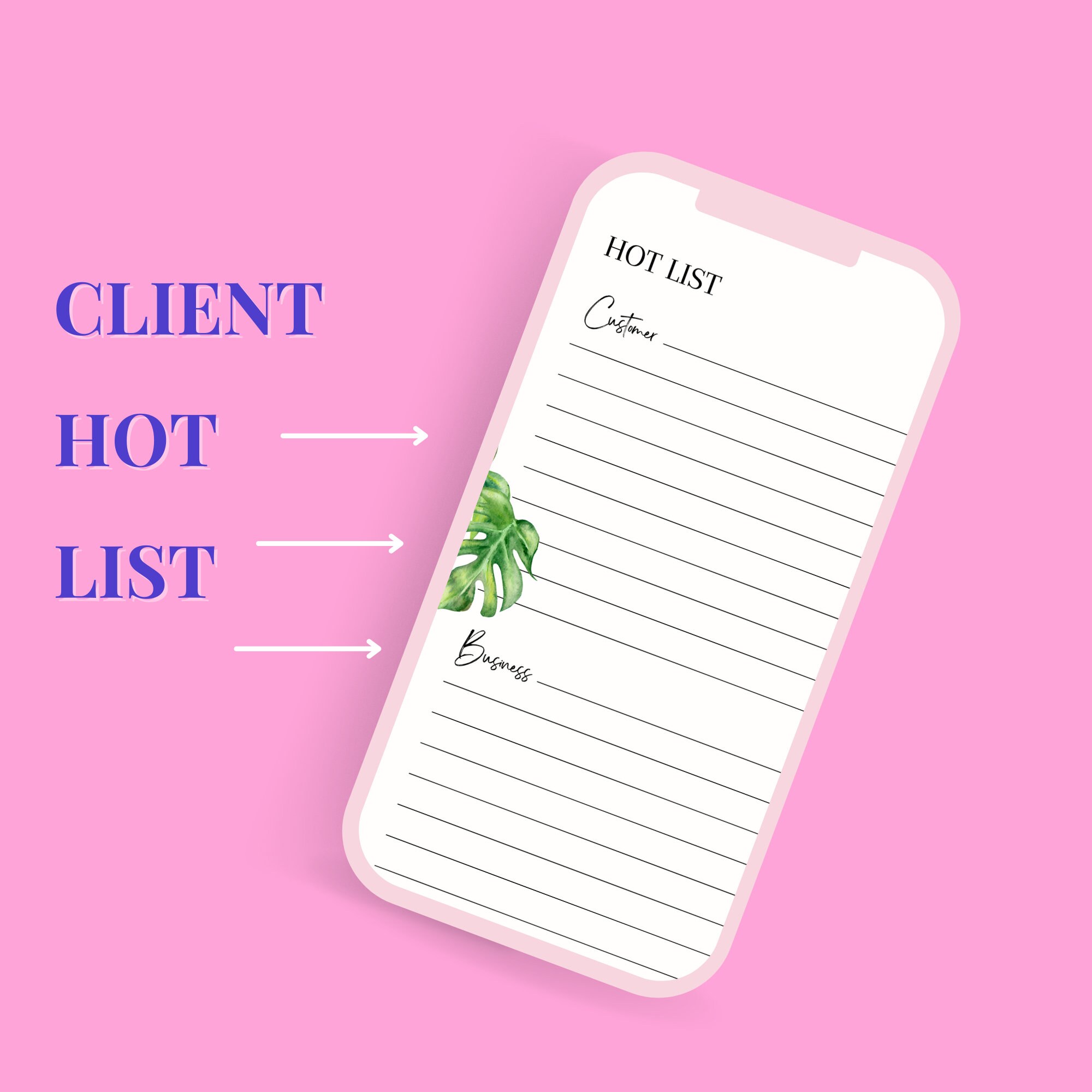 Power Hour Business Activity Tracker // Printable PDF Instant Download ...