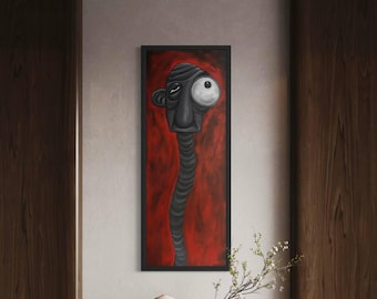 REPRODUCTION  "Fatigue" | size 90×40 cm ( 35.4x15.7 inch)